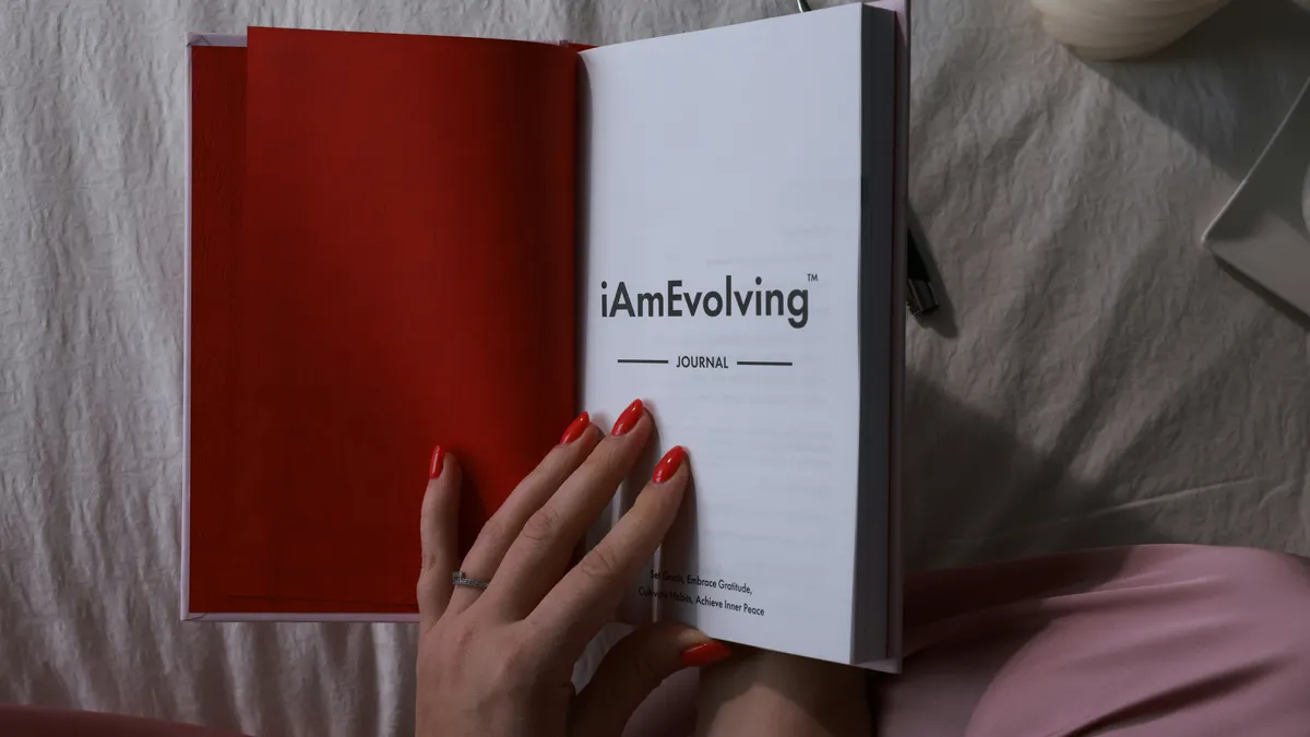 Journal prompts for evening reflection — Cozy Bedtime Journaling with Red Nails