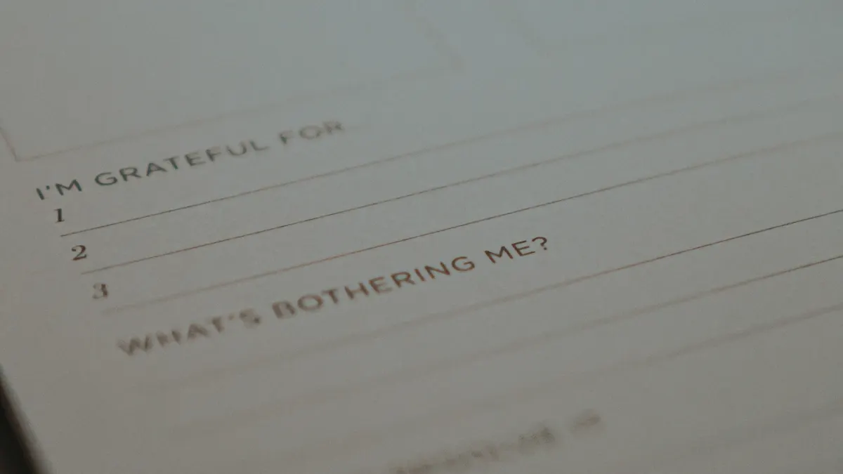 Journal prompts for evening reflection — Close Up Shot of a Journal